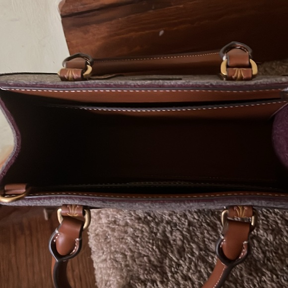 Tory Burch Blake felt small tote - Picture 5 of 6